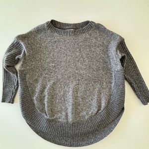 Sundance | Valeria Pullover‎ Sweater | Marled Round Hem | Grey | Women’s Medium